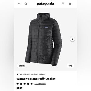 Patagonia Women’s Nano Puff Jacket